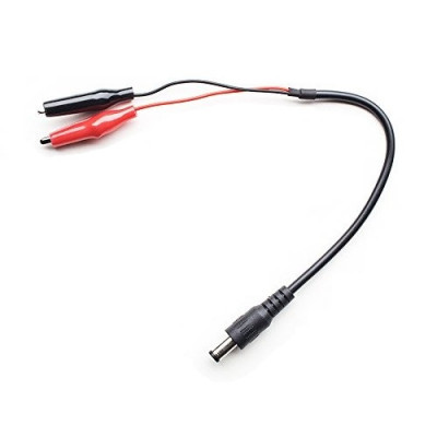 DC Plug To Clip
 18AWG PVC Wire L300mm

1pcs/bag (1pcs)