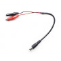 DC Plug To Clip
 18AWG PVC Wire L300mm

1pcs/bag (1pcs)
