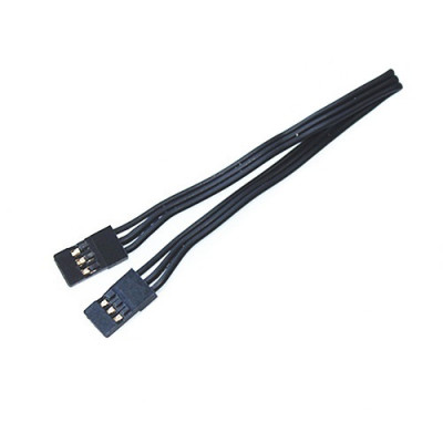 JR Male Black Signal Wire
22AWG Servo Wire
L300mm

1pcs/bag (1pcs)