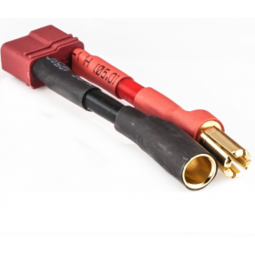 Connector T-Plug Female To 5.5mm Bullet Male
(12AWG Silicone Wire, L40mm)
1pcs/bag (1pcs)