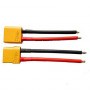 XT90 Male and Female Battery Connection Cable -  2pc
(12AWG Silicone Wire, L24cm)
2pcs/bag (2pcs)