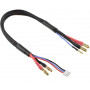 2S Charge/Balance Lead Charger: 4.0mm to 5.0mm Banana Gold
L450mm 12AWG Silicone Wire
1pcs/bag (1pcs)