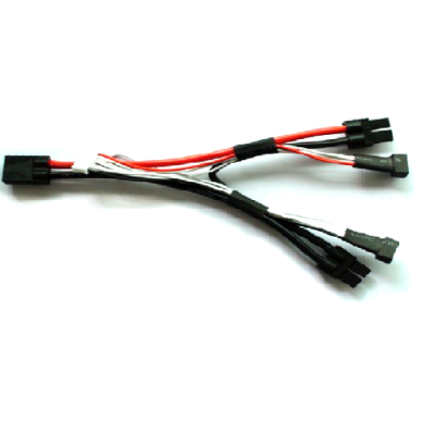 TRX Connector, XH 5 Pin Housing, XH 3 Pin Male
12AWG Silicone Wire L180mm
22AWG PVC Wire, L200mm
1pcs/bag (1pcs)
