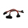 Dual Servo Wing Harness With Flange Mount（20AWG)L150
2pcs/bag (2pcs)