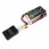 Hard Case 1-8S Lipo Battery Voltage Meter with Programmable Buzzer Alarm