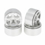 Axial SCX24 CNC Aluminum Starfish-Pro Beadlock Wheels 4pcs/set Dia 28mm, Height 14.5mm
A:White X1
B:Black X1