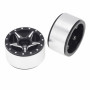 Axial SCX24 CNC Aluminum Starfish Beadlock Wheels 4pcs/set Dia 28mm, Height 14.5mm
 
A:Black X1