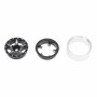 Axial SCX24 CNC Aluminum Starfish Beadlock Wheels 4pcs/set Dia 28mm, Height 14.5mm
 
A:Black X1