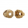 2pcs TRX4 Brass Portal Housings,Outer-01