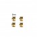 4pcs TRX4 Brass Wheel Hex,8mm