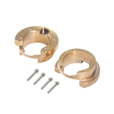2pcs TRX4 Brass Portal Drive Counterweight