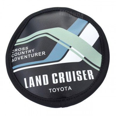 Däckskydd till RC bil i handgjort konstläder - 100-120mm - Land Cruiser
