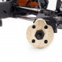 2pcs SCX10 III/Capra Brass Portal Cover Plates