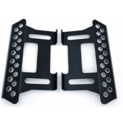 Rock Slider i aluminium till Axial SCX10 - Svart
