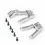 Främre stötdämpartorn i aluminium till Axial SCX 10 II - Silver