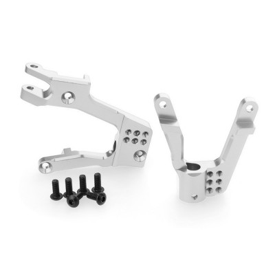 Främre stötdämpartorn i aluminium till Axial SCX 10 II - Silver