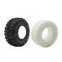 2.2" däck till Crawler inkl foam inlägg 120x50mm 4st