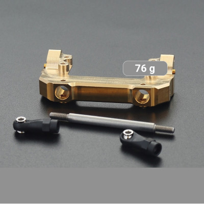 SCX10 III Brass Bumper/Body Mounts-Front