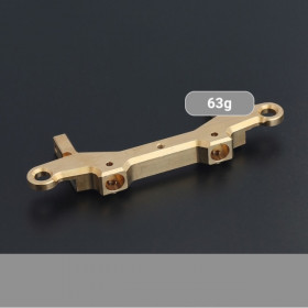 SCX10 III Brass Bumper/Body Mounts-Rear
