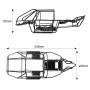 SCX10 II SCX10 Metal Body Roll Cage