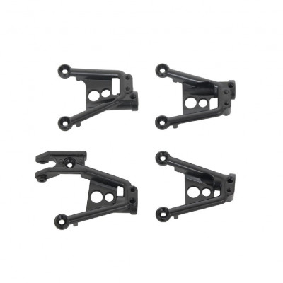 4PCS SCX10 II Aluminum Shock Towers