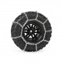 2pcs RC Car Metal Snow Chain Anti-skid Chains-for 108mm Tire