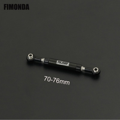 RCRUN Alloy Adjustable Steering Servo Link Rod Panhard Bar
Black 70-76mm