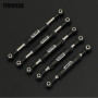 RCRUN Alloy Adjustable Steering Servo Link Rod Panhard Bar
Black 74-80mm