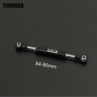RCRUN Alloy Adjustable Steering Servo Link Rod Panhard Bar
Black 84-90mm