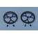 DU-BRO - Hjul Micro Lite 38 mm (2) - DU-BRO