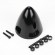 DU-BRO - Spinner svart 76mm diam. - DU-BRO