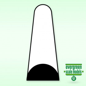 EVERGREEN - Halvrund (.125&quot