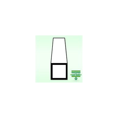 EVERGREEN - Fyrkantrör 4.8x4.8x350 mm (3) - EVERGREEN