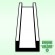 EVERGREEN - Kanalprofil 3.2x350 mm (4) - EVERGREEN