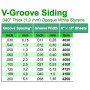 Panel-V Skiva 1x150x300mm 1.5 space-EVERGREEN-4060