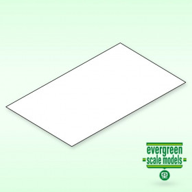 EVERGREEN - Skiva 3.2x150x300 mm vit (1) - EVERGREEN