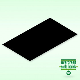 EVERGREEN - Skiva 0.5x150x300 mm svart (3) - EVERGREEN
