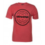 TRAXXAS - T-shirt Röd Rund Traxxas-logga M (Premium) - TRAXXAS