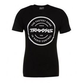 TRAXXAS - T-shirt Svart Rund Traxxas-logga XXL - TRAXXAS
