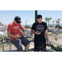 T-shirt Svart Rund Traxxas-logga M-TRAXXAS-1360-M