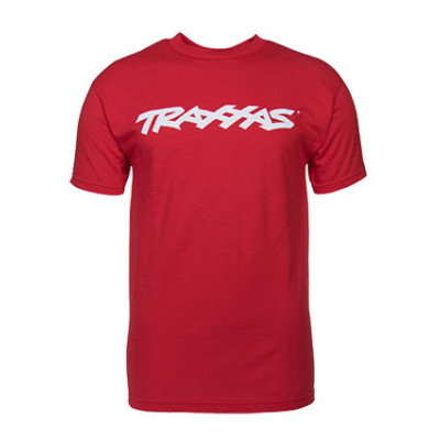 TRAXXAS - T-shirt Röd Traxxas-logga L - TRAXXAS
