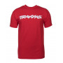 TRAXXAS - T-shirt Röd Traxxas-logga S - TRAXXAS