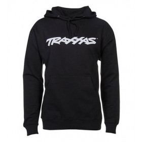 TRAXXAS - Hoodie Svart Traxxas-logga M - TRAXXAS