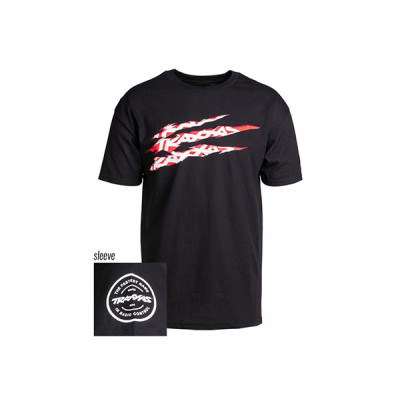 TRAXXAS - T-shirt Svart Traxxas-logga Riven L - TRAXXAS
