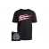 TRAXXAS - T-shirt Svart Traxxas-logga Riven M - TRAXXAS