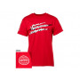 TRAXXAS - T-shirt Röd Traxxas-logga Riven M - TRAXXAS