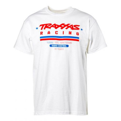TRAXXAS - T-shirt Vit Traxxas Racing Heritage M - TRAXXAS