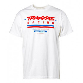 TRAXXAS - T-shirt Vit Traxxas Racing Heritage XL - TRAXXAS