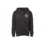 TRAXXAS - Hoodie med Blixtlås Svart Traxxas-logga M - TRAXXAS