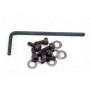 TRAXXAS - Skruvsats M3x8mm / Brickor (6) - TRAXXAS